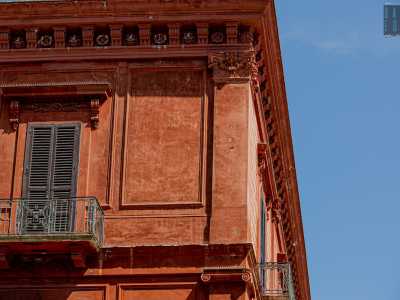 con i tre ordini, dorico, ionico e corinzio